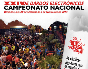 El Campeonato Nacional de Dardos Electrónicos regresa al Palau l’Illa de Benidorm
