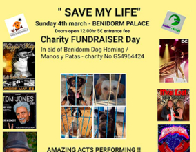 "Save my life" Charity Fundraiser Day