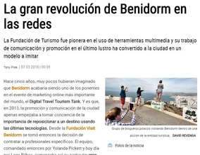La gran revolución de Benidorm en las redes