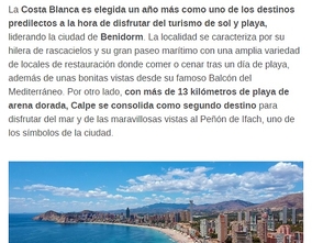 Destinos de playa más demandados por los españoles para el verano