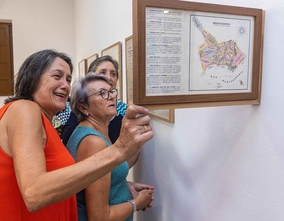 La historia de Benidorm a través del Plano toponímico de la Serra Gelada, en el Espai d’Art ‘La Casilla’