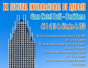 XX Festival Internacional de Ajedrez en el Gran Hotel Bali Benidorm