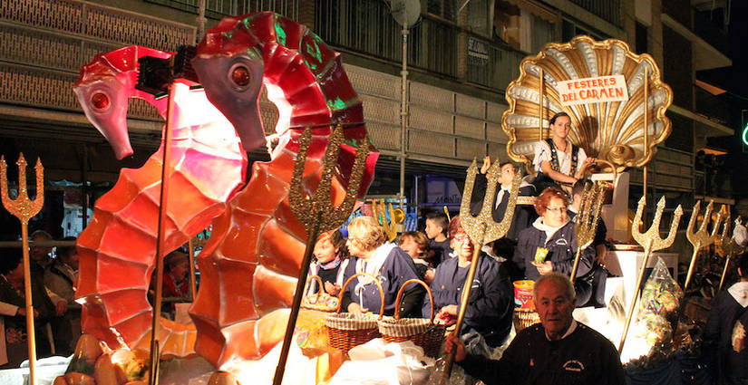 Desfile de Carrozas Fiestas Patronales de Benidorm